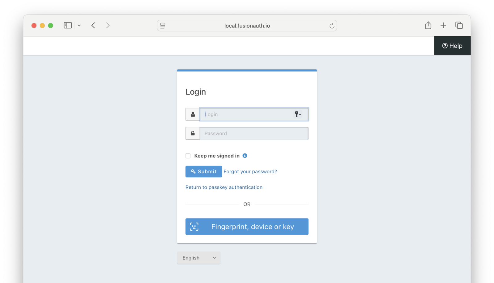 Bootstrap Login Button